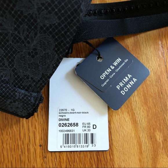 Prima Donna Divine Bra 30D - Picture 2 of 10